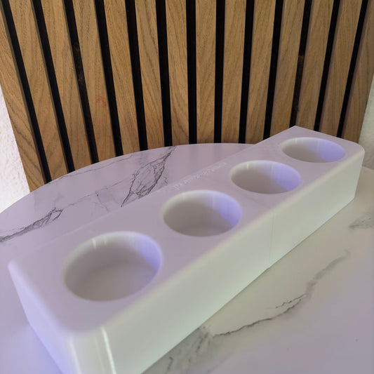 Flaschen- Futterhalterung 4fach